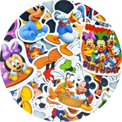 50x disney sticker deko - disney,