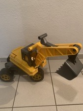 Riesenbagger Lena großer Aufsitzbagger Bagger Baufahrzeug Spielzeug Spielbagger
