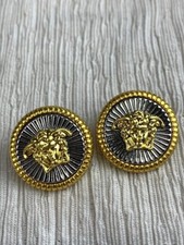 Versace Ohrstecker Gold Medusa