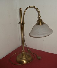 Messing Tischlampe massiv