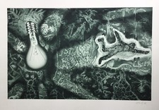 Rainer Oehms Farbradierung