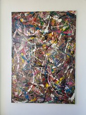 Abstrakte Kunst Acryl Gemälde