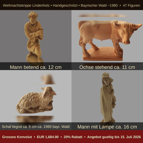 Krippenfiguren lindenholz - krippenfiguren,