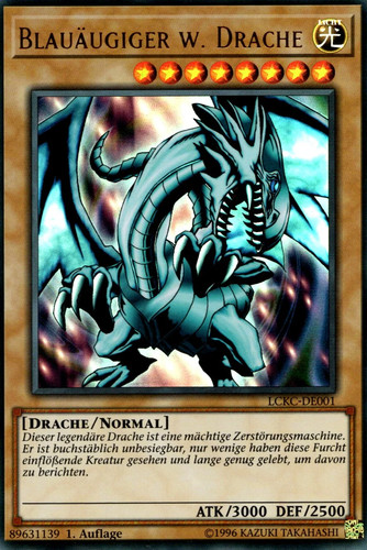Yugioh blauäugiger drache - yugioh,