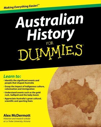 Australian history for dummies - history,