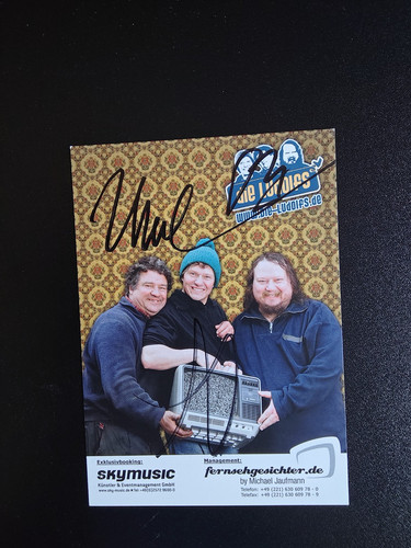 Die ludolfs autogrammkarte - die,