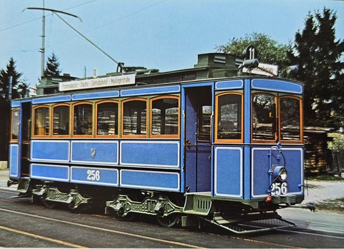 München 1976 tram - ak,