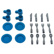 Playmobil Konvolut 4 hellblaue