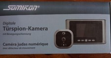 Somikon Digitale Türspion-Kamera mit 8,9-cm-Display, PIR, Aufnahme,...