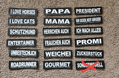 Julius klettsticker - k9,