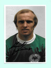 Erich Beer DFB Vize EM 76 Hertha BSC Foto 13x18 original Autogramm
