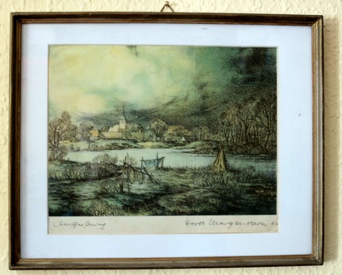 Orig radierung von horst - orig.,