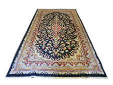 Feiner Handgeknüpfter Perser Kirman Orientteppich Blumenmuster 223x123cm