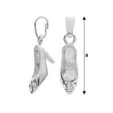 Sehr eleganter Silberanhänger