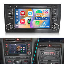 8 Kern Android 13 DAB+Navi SWC Autoradio für Audi A6 S6 RS6 Allroad WIFI Carplay