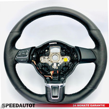 Tuning Abgeflacht Schwarz Lenkrad für VW Polo 6R 6R0419091F