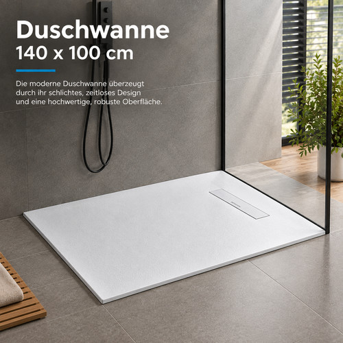 Flache duschwanne mineralguss - flache,