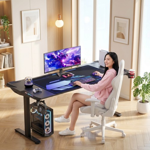 Led gaming schreibtisch gamer - led,