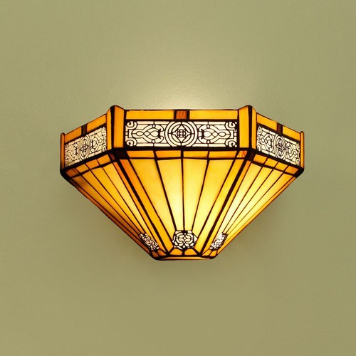 Antike tiffany stil wandlampe - antike,
