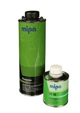 MIPA Protector schwarz 750ml + Härter H10 250ml 2K-PU Schutzlack Beschichtung 