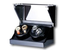 Uhrenbeweger "Screws" 4 Uhren Carbon   Watch Winder
