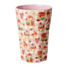 RICE großer Melamin Becher mit Love Therapy Gnome Print,  Two Tone Tall
