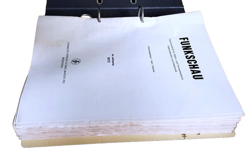 24x funkschau 1972 kompletter - 24x,