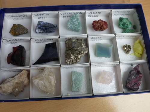 Mineraliensammlung steine - 15,