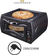 Backofen Tandoor Ofen Lahmacun Manakish Pizza Chapati Roti Naan Bread 20L 2100W
