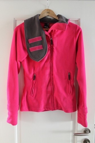 Fleecejacke bench pink grau - fleecejacke, pink-grau