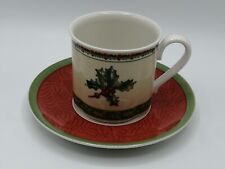 Villeroy & Boch Festive Memories Kaffeetasse mit Untertasse