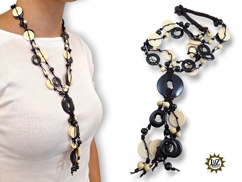 Ethno halskette tribal - ethno,