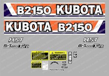 KUBOTA B2150 HST Kompakttraktor Aufkleber