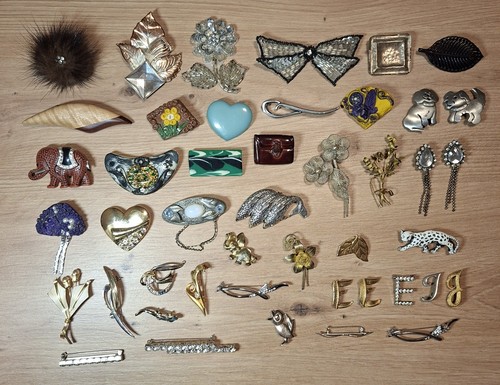 Broschen konvolut modeschmuck - broschen,