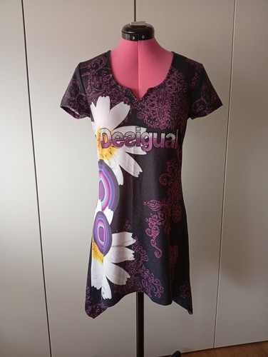 Desigual kleid kurzarm - kleid,