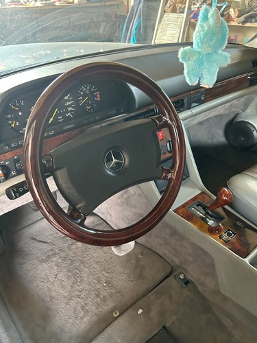 Mercedes wood steering wheel