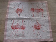 2 lose Servietten Flamingo, Pretty in Pink  Napkins