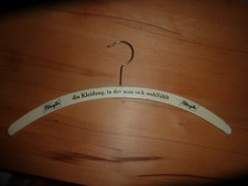 Kleiderbügel Holz alt mit