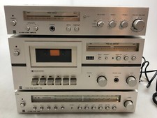 DUAL C450M + CT450M + CV450M Stereo Anlage Tuner Tape Verstärker + OVP VINTAGE