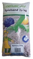 25 kg Spielsand Sandkastensand Buddelkasten Sand gewaschen pasteurisiert 