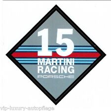 Porsche Martini Racing"Aufkleber Eckig  Neu rar selten 911 997 991 in 43x43mm