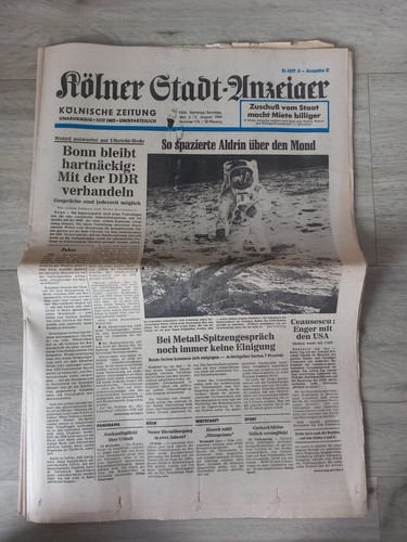 Original zeitung kölner - zeitung,