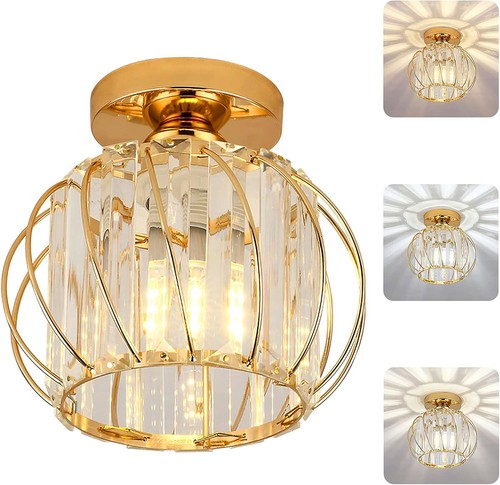 Gold retro vintage deckenlampe - gold,