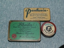 3 Kleine alte Pillen -