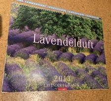Weingarten Kalender 2013 Duftkalender Lavendelduft Groß Lavender Jahreskalender