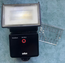 Braun Blitzgerät Vario Zoom 340 SCA analoge Fotografie