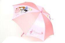 Kinder automatik Regenschirm Disney Princess Kinderschirm  Ø75x63cm rosa dunkel