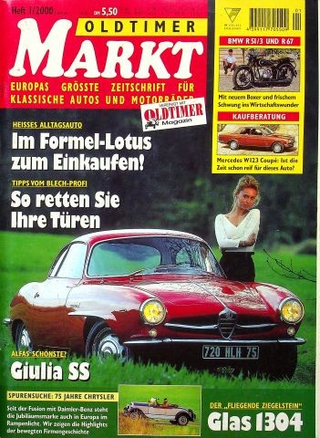 Oldtimer markt 2000 - 4), 01/2000