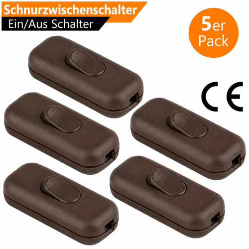 Schnurschalter 230v - 5x,