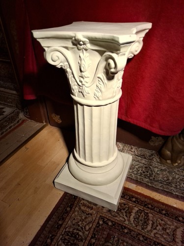 Alte blumsäule blumenbank - alte,